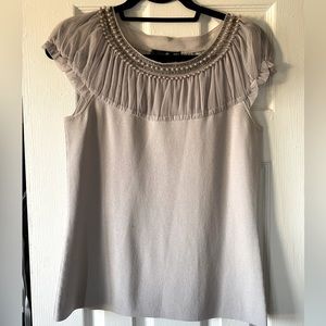 Grey Will Smith brand Blouse